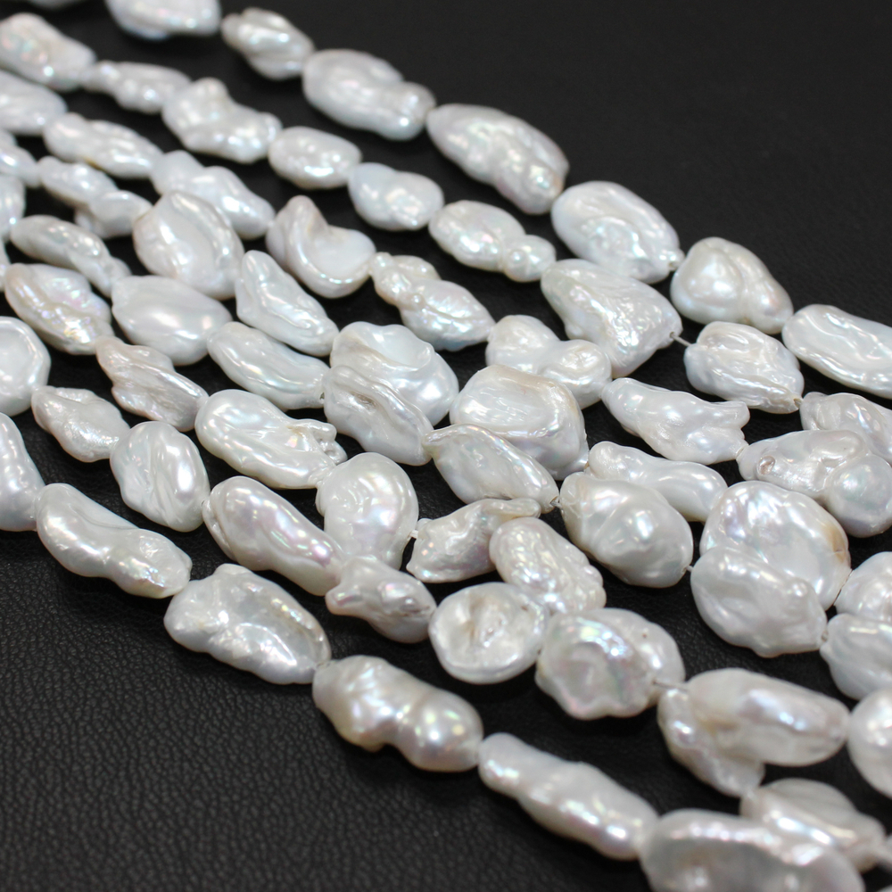 Жемчуг бусины 9х15мм