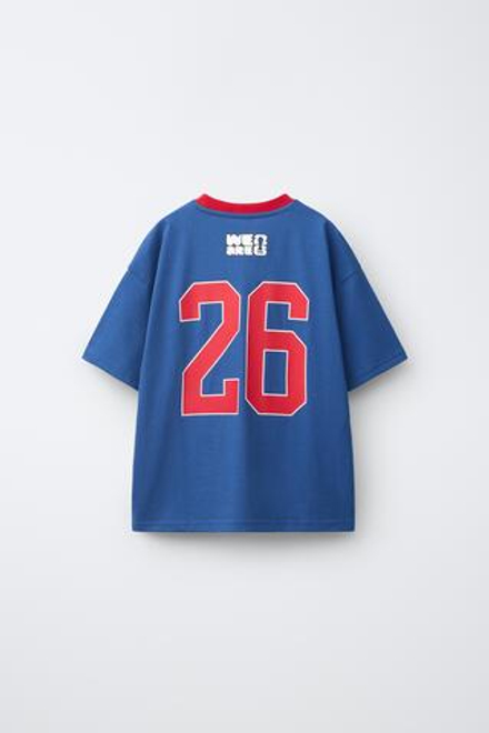 ZARA ФУТБОЛКА СБОРНОЙ США FIFA WORLD CUP ™ 2026, СИНИЙ