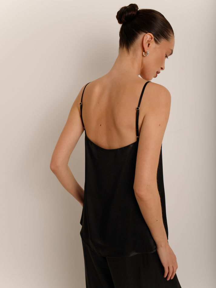 Топ шелковый