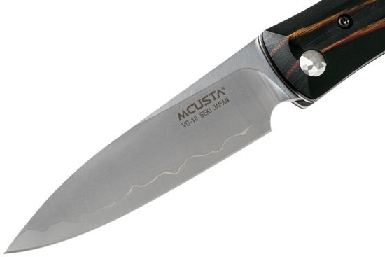 Складной нож Mcusta Slip Joint Knife MC-0192C c клинком из стали VG-10, рукоять дерево