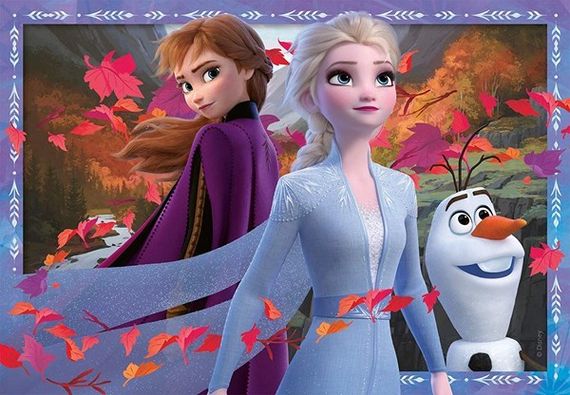 Puzzle Frozen 2:Frosty Adventure 2x24 pcs