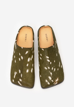 mule square bambi khaki