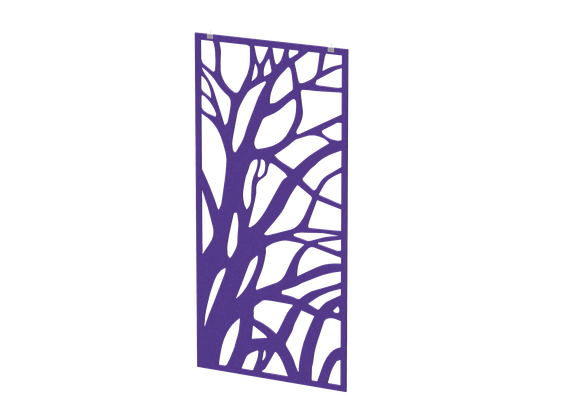 Перегородка с декором "Старое дерево" (фурнитура в комплекте) 100х1,2х200