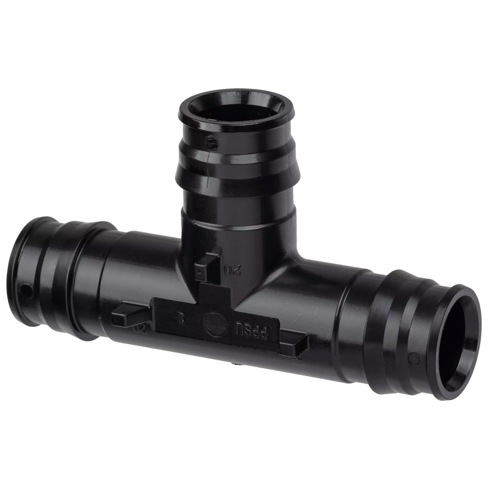 Тройник Usystems равнопроходной PPSU для труб PE-Xa 25-25-25