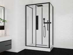 Душевая кабина Ceruttispa (ЧеруттиСпа) AMI120, с низким поддоном, 120x80x210