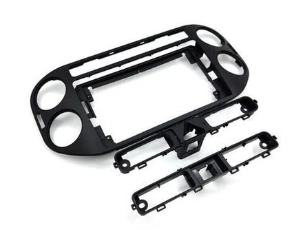 Магнитола для Volkswagen Tiguan 1 2007-2016, Golf Plus (любая кнопка, рамка чёрная 9) - Teyes CC4-PRO монитор 13" 2K QLED на Android 13, Snapdragon 778G, 8+128, AI, CarPlay, DSP, 4G SIM-слот