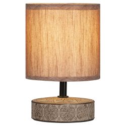 Настольная лампа Rivoli Eleanor 7070-502 1 * Е14 40 Вт керамика кофейная | Rivoli