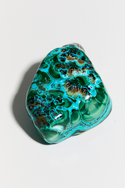 Хризоколла с малахитом