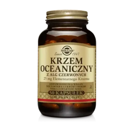 Solgar Океанический кремний из красных водорослей - 50 капсул