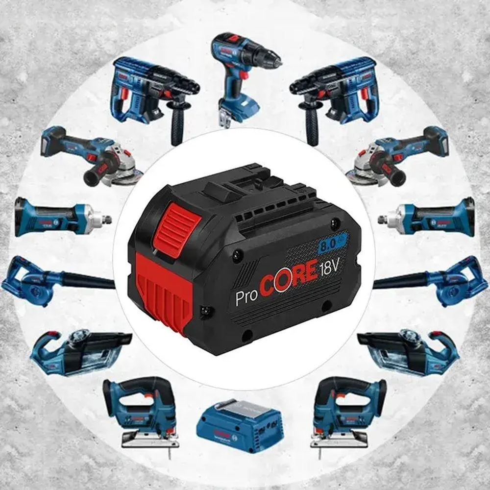 2шт BAT609 18V 8Ah 21700 Аккумулятор для инструмента Bosch ProCORE BAT607 BAT609G BAT610G BAT614 BAT618 BAT618G BAT620 BAT622