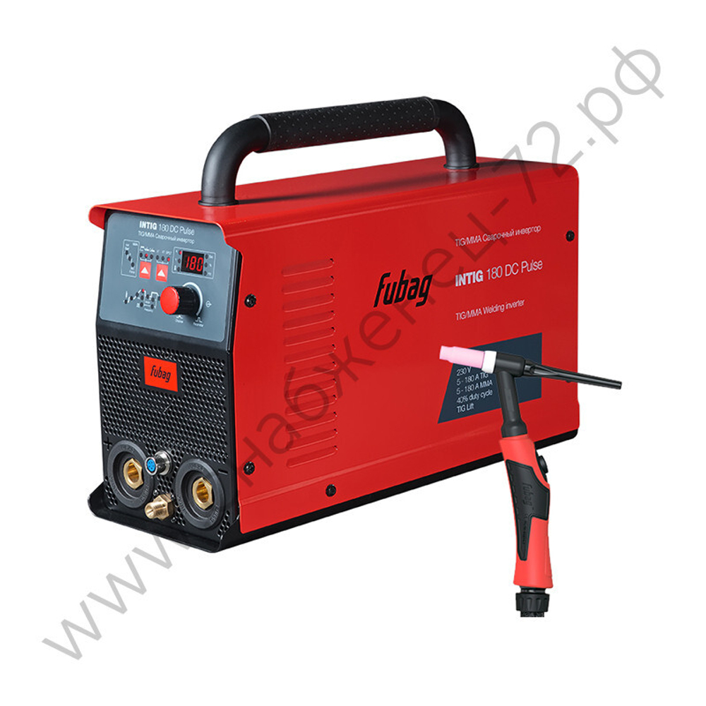 FUBAG Сварочный инвертор INTIG 180 DC PULSE + горелка FB TIG 26 5P 4m