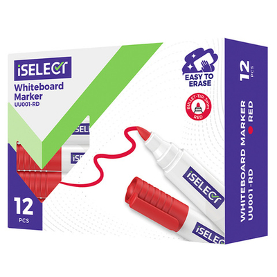 Маркер для доски "i Select" UU001 красный