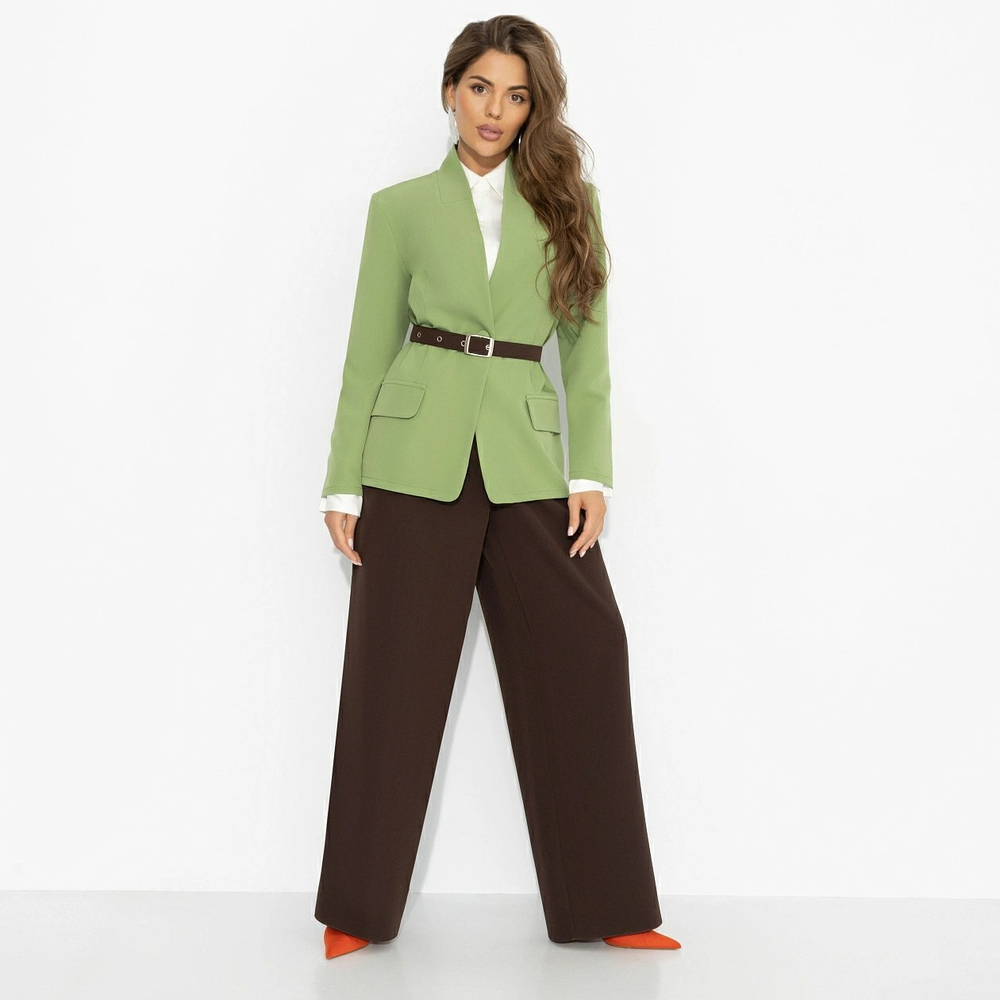 Брючный костюм стильный Тот самый характер (2 в 1, баланс) (44 размер)