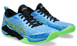 Мужские кроссовки для бадминтона/сквоша Asics Blast FF 3 - waterscape/lime burst