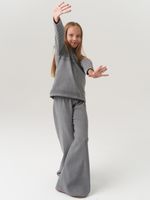 Водолазка в школу для девочки AT743  серый