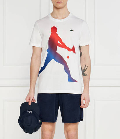 Футболка Lacoste - белый(TH7516)