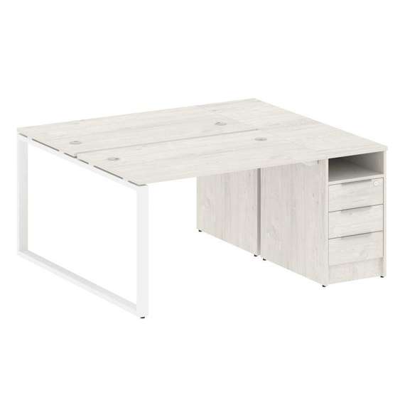 Метал Систем Рабочая станция с тумбой на О-образном м/к БО.РС-СТП-2.2