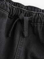 Джинсы карго широкие для мальчика Next E45-338, Черный