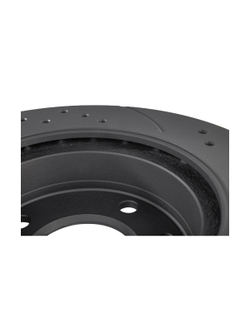 Диск тормозной передний перфорированный PRO-LINE с покрытием комплект HYUNDAI I10/KIA PICANTO /VENT D=241MM GANZ GIJ10069S