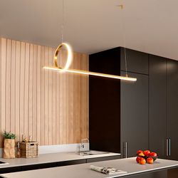 Подвесной светильник MOFFIT B LONG L90 Brass