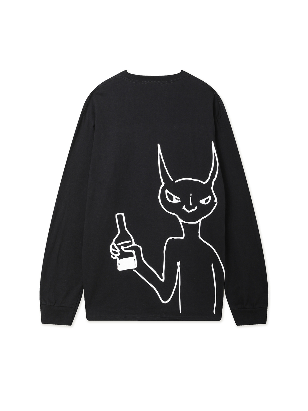 Мужской Лонгслив Drunk Alien