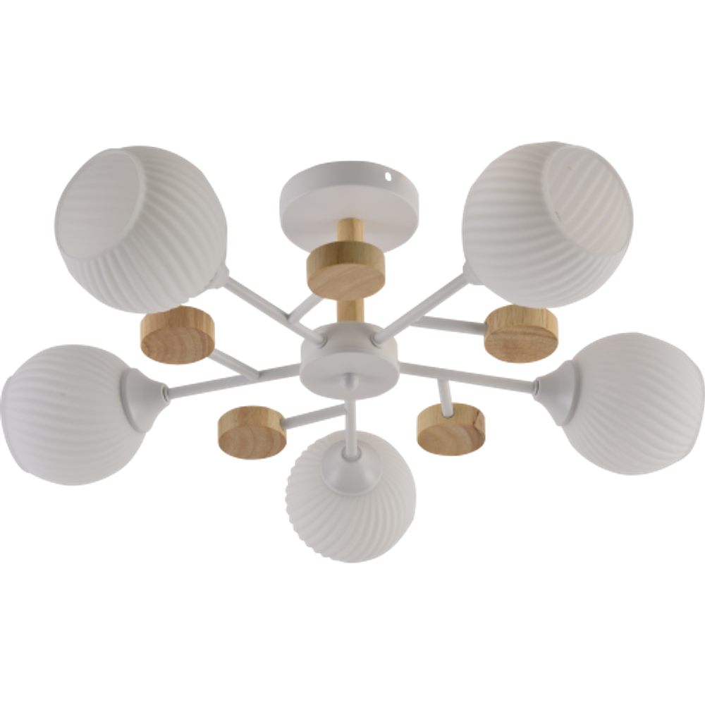 Люстра Rivoli Chiara 9180-305 5 х Е27 60 Вт модерн | Rivoli