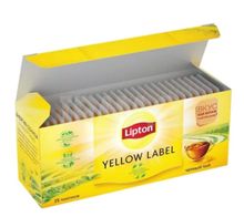 Чай Lipton &quot;Yellow Label&quot; черный 25 пакетиков - купить с доставкой по Москве и области