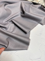 Костюмно-плательная смесовая однотонная поливискоза (64%полиэстер/33%вискоза/3%эластан, Платина, 150, 285 гр/м2)