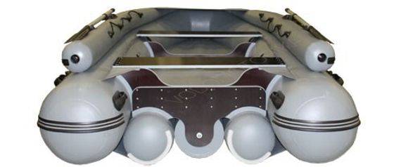 Надувная лодка Фрегат M-550 FM Jet (светло-серый)