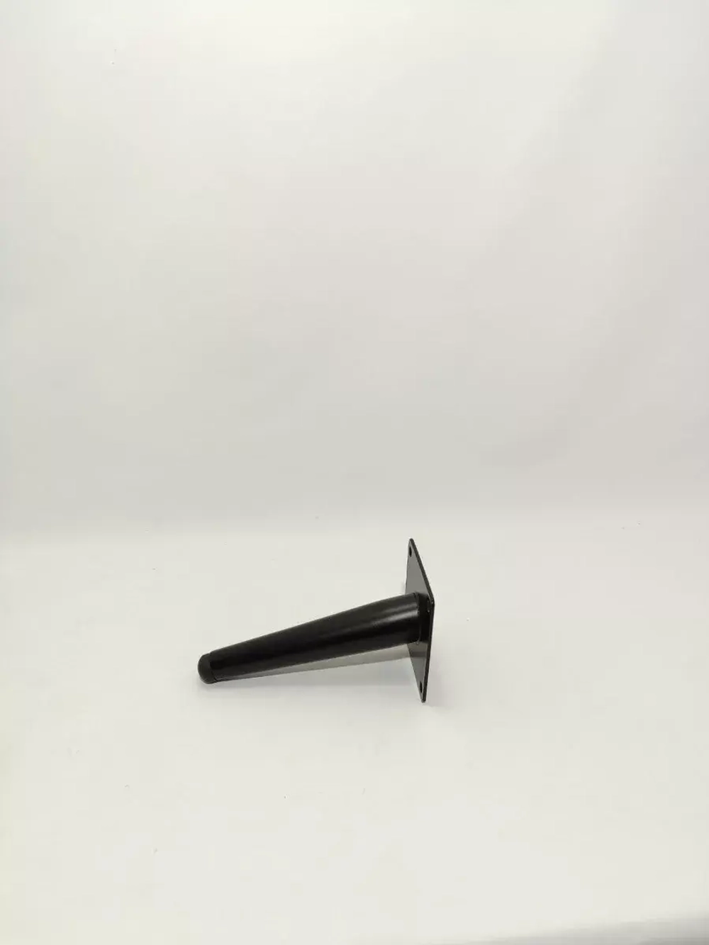 Ножки мебельные черные Штык Косой 150мм/4шт