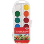 Краски акварельные ГАММА "Мультики", 24 цв., медовая, без кисти, пластиковый корпус, европодвес, 211046_24