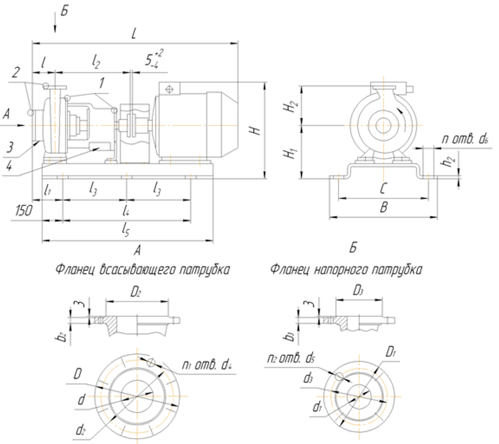 Насос Х 100-65-200Е-СД