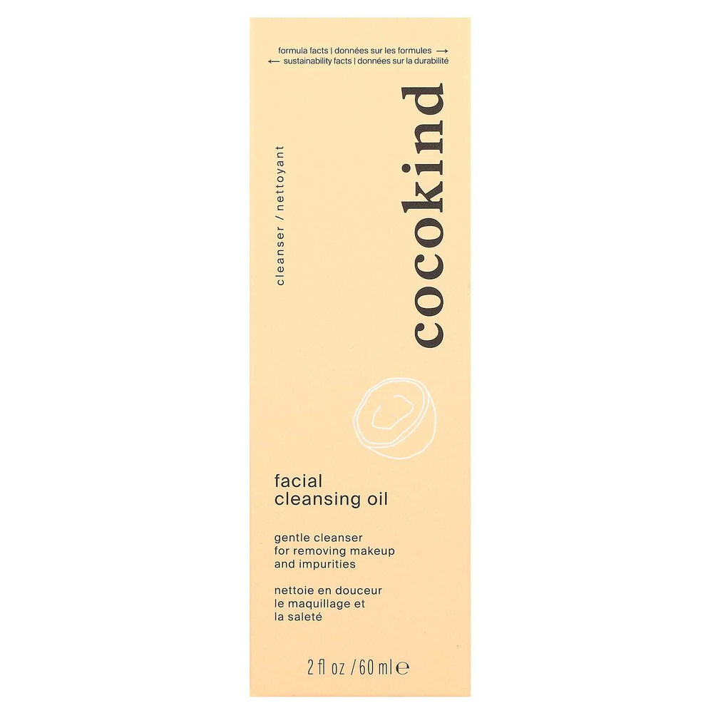 Cocokind, очищающее масло для лица, 60 мл (2 жидк. унции)