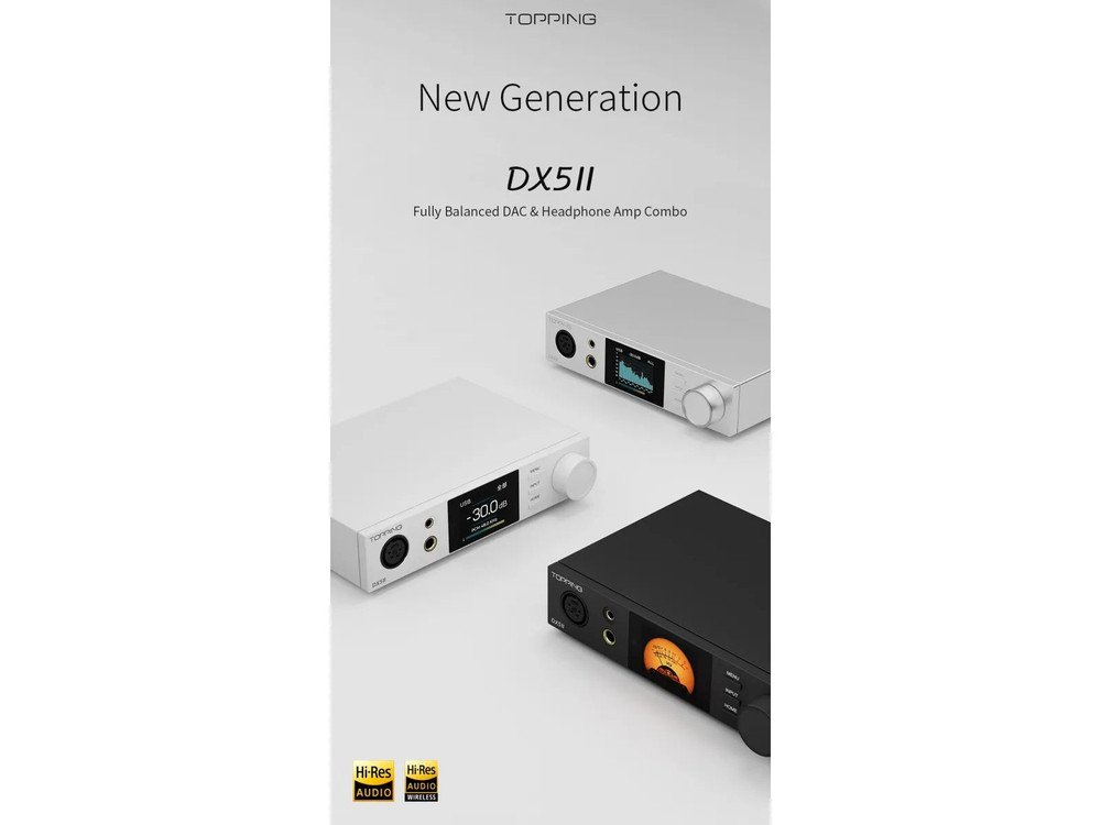 Цифро-аналоговый преобразователь Topping DX5 II