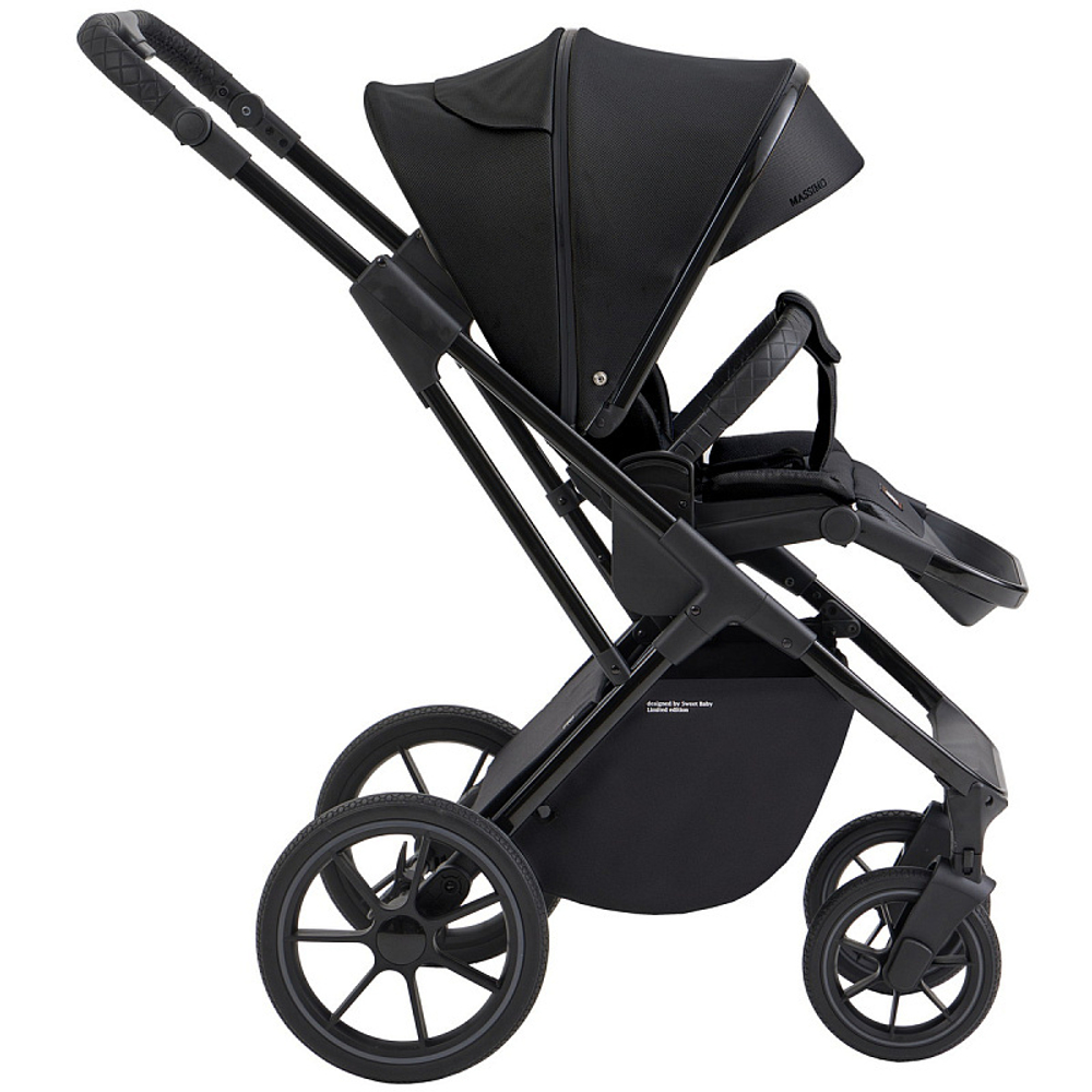 Детская коляска Sweet Baby Massimo SBL 3 в 1 Black