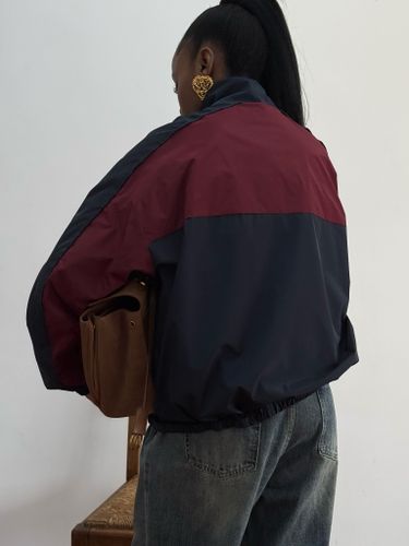 Куртка двухсторонняя The Breathe (бордовый/клетка)