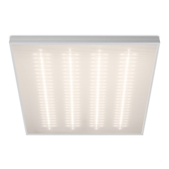 Светильник ОФИС ДВО01-002 36Вт 3000К IP40 Микропризма 4200лм 595х595х40мм WOLTA PRO