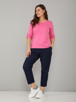 Лонгслив ЛНк-005/фуксия