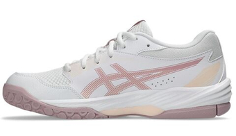 Женские кроссовки для бадминтона/сквоша Asics Gel-Task 4 - white/morganite