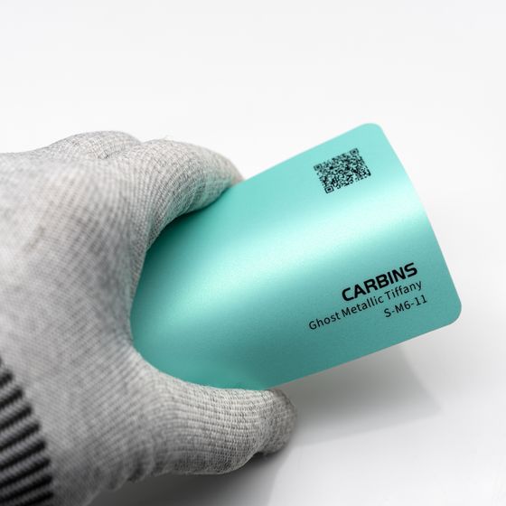 Веер образцов виниловой цветной пленки Carbins