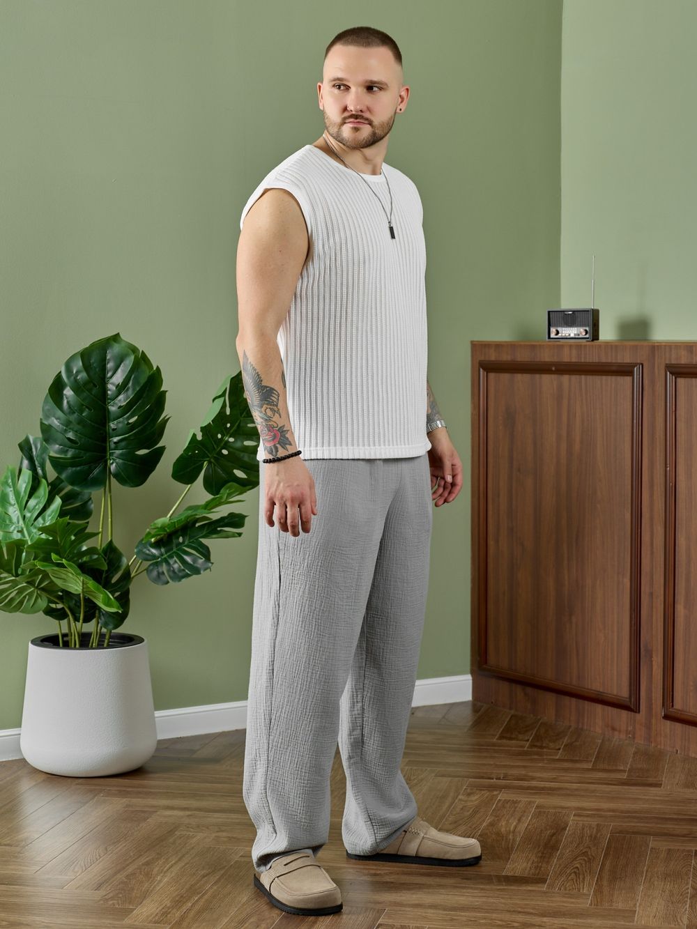 Брюки мужские Нептун-2 Виотекс СЕРЫЙ