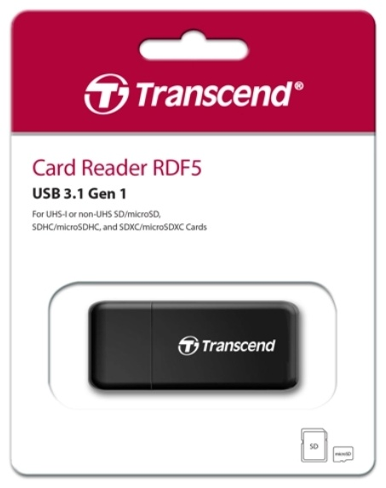 Картридер Transcend TS-RDF5K Картридер Transcend TS-RDF5K