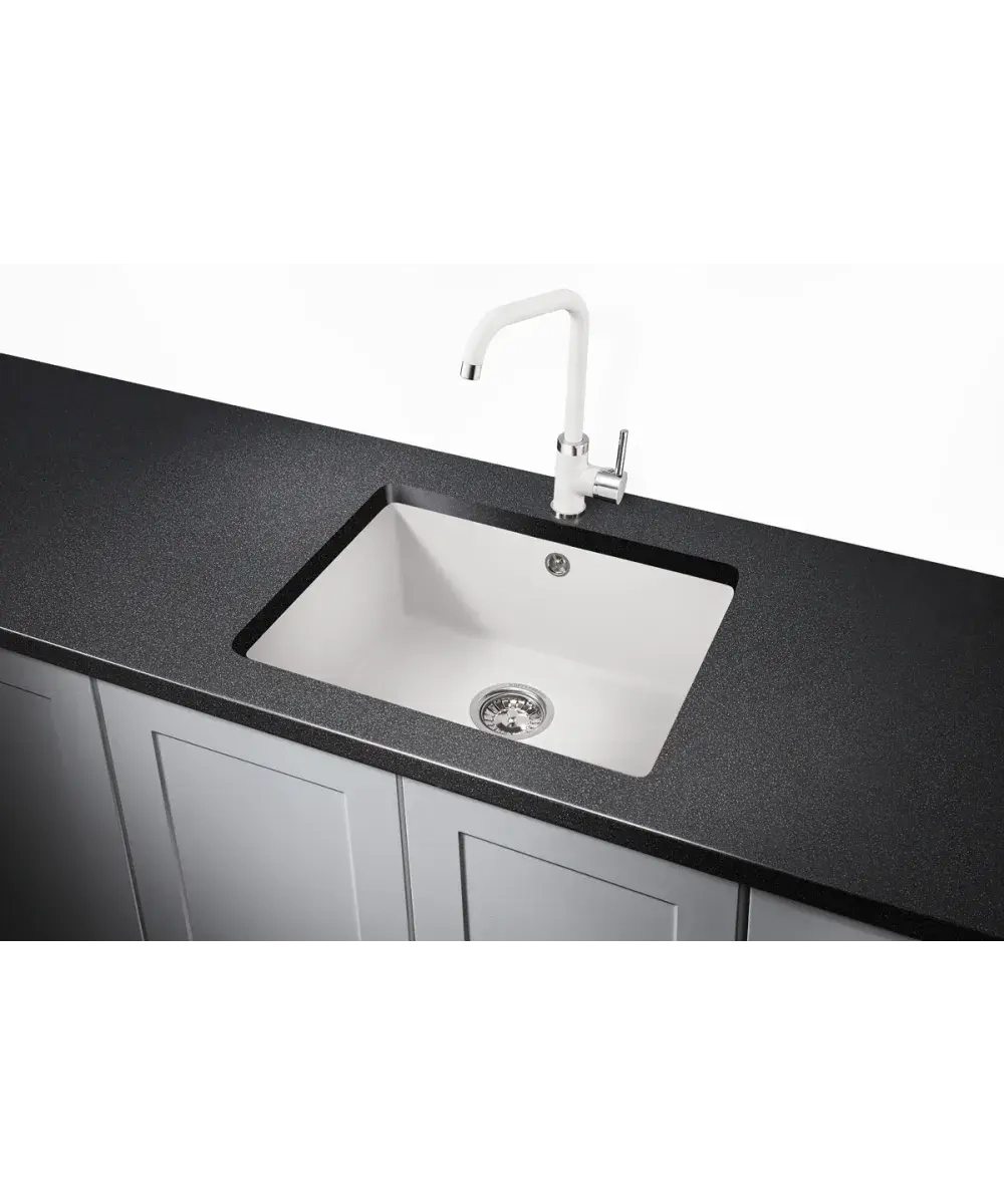 Кухонная мойка Kuppersberg UNIVERSA 60 NL 1B WHITE фото 2
