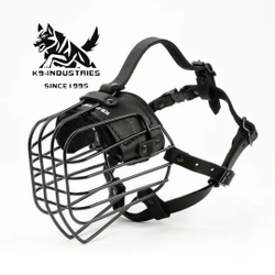 Намордник металлический обливной инавационный 3D K9 INDUSTRIES