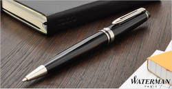 Шариковая ручка Waterman Expert 3, цвет: Black CT, стержень: Mblu