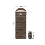 Спальный мешок Naturehike U Series зеленый U150, артикул NH20MSD07-ARM150, цвет Зеленый