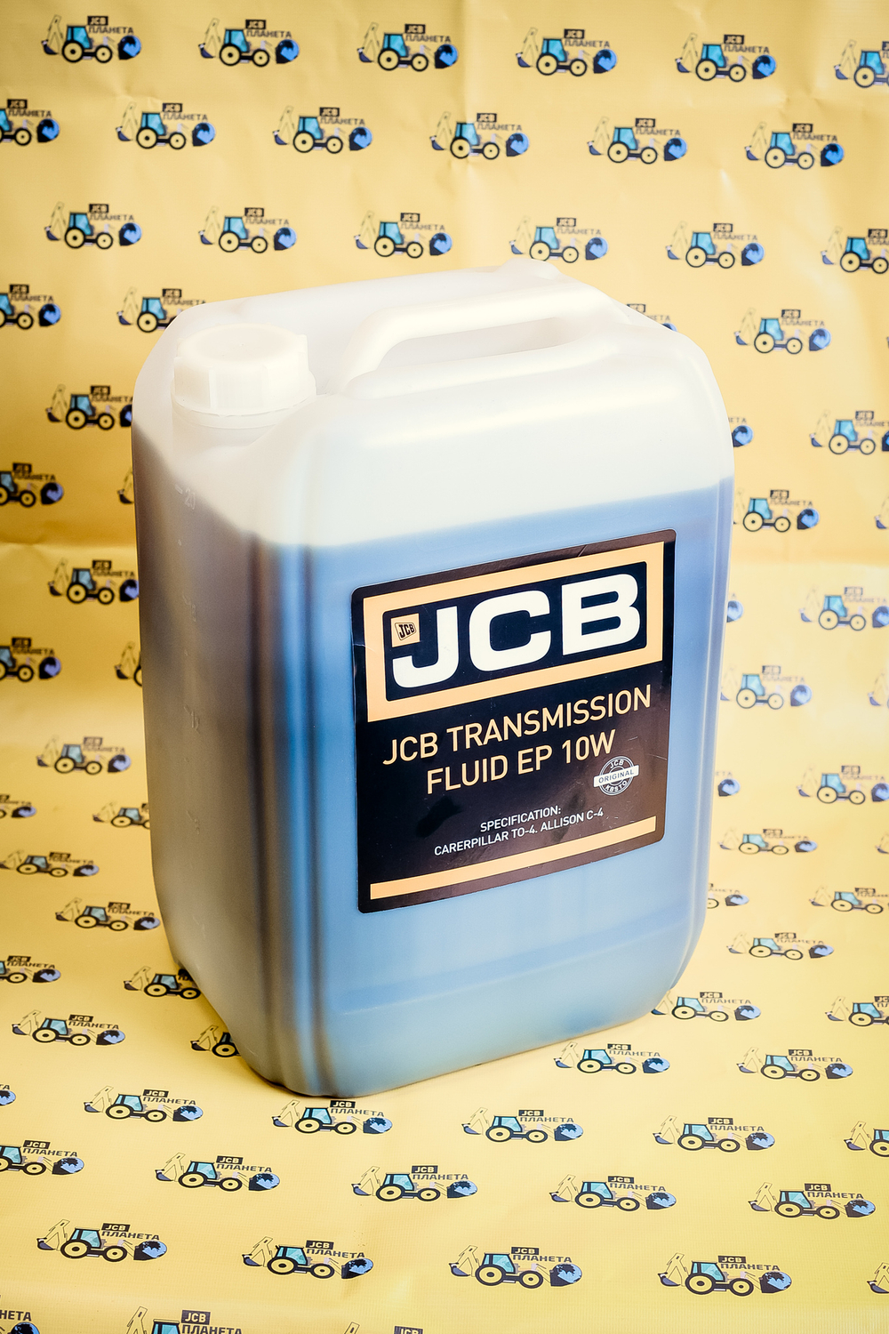 Масло в кпп оригинал, СВЕТЛАЯ КАНИСТРА JCB EP10W, 20л