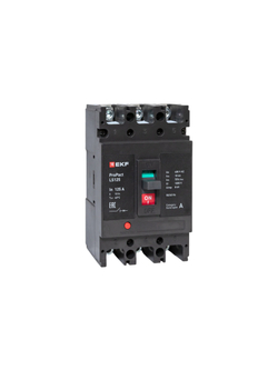 Выключатель автоматический 3п 125А 18кА LS125 ProPact EKF mccb-125-18-3-125-ls