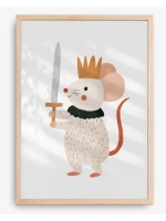 Постер для детской 30х40 см интерьерный эстетика