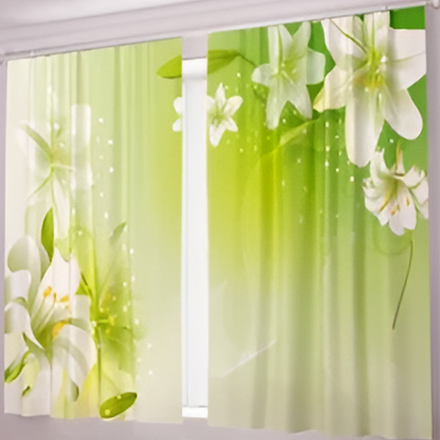 Фотошторы для кухни "В. 020125/37", Россия.